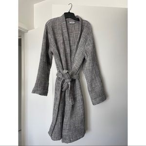 Parachute waffle robe unisex XL  gray